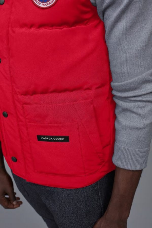 Gilet Canada Goose Freestyle Homme Rouge