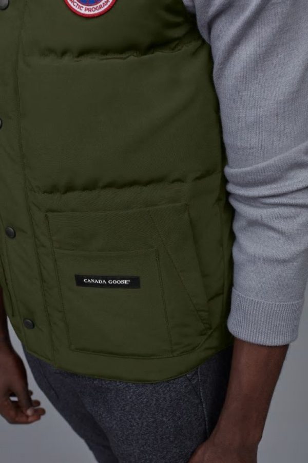 Gilet Canada Goose Freestyle Homme Vert