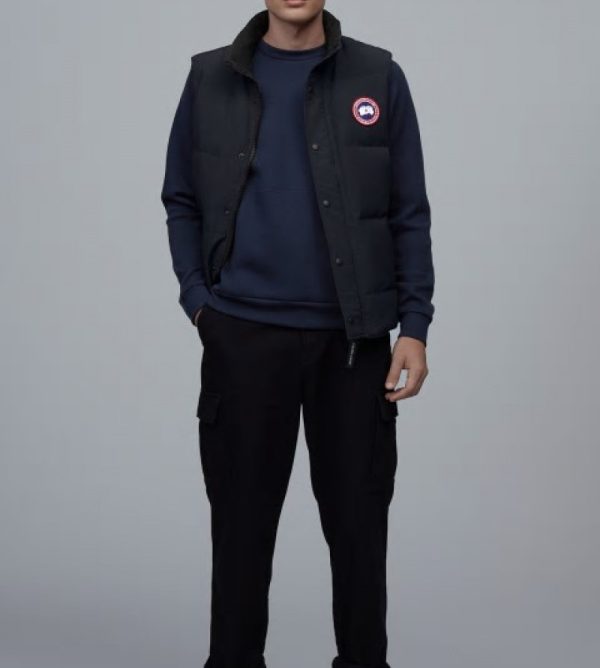 Gilet Canada Goose Garson Homme Bleu Marine