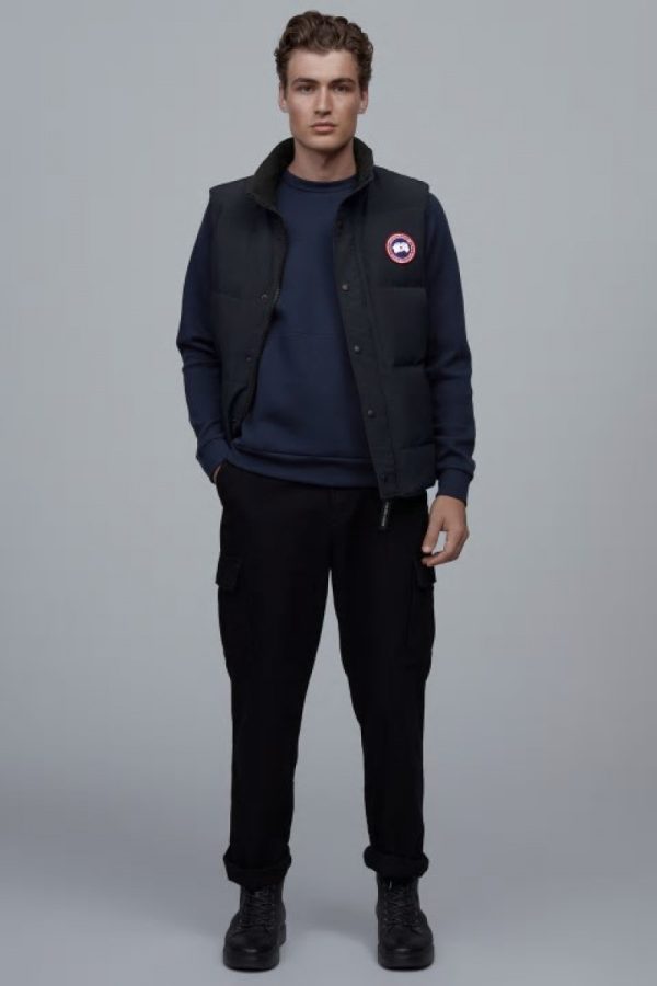 Gilet Canada Goose Garson Homme Bleu Marine