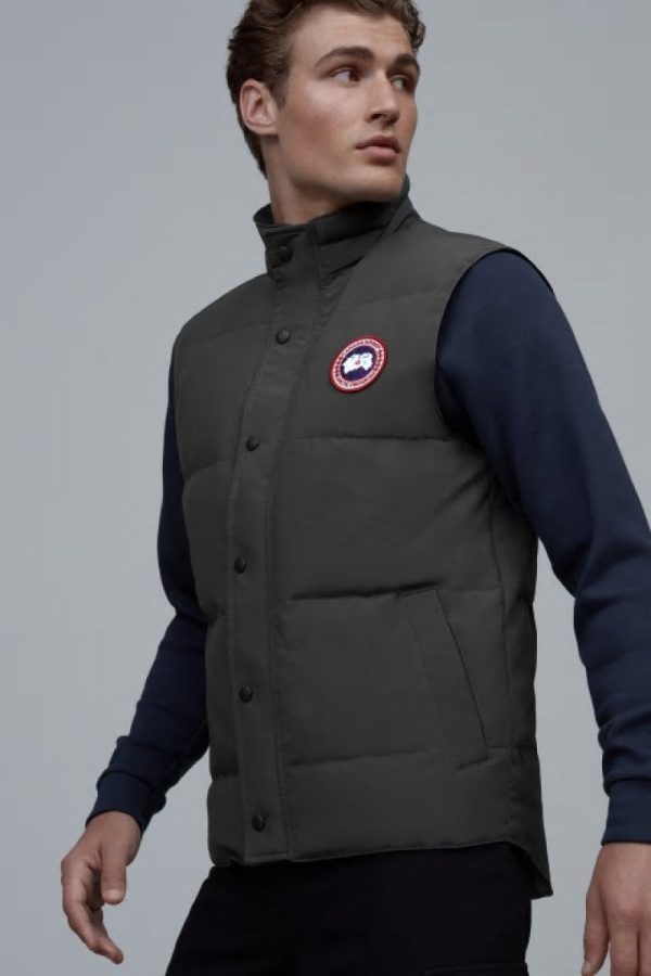 Gilet Canada Goose Garson Homme Grise