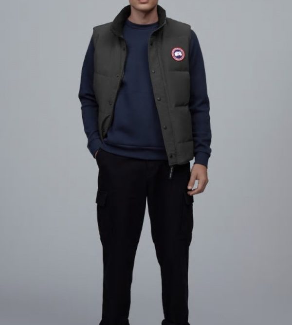 Gilet Canada Goose Garson Homme Grise