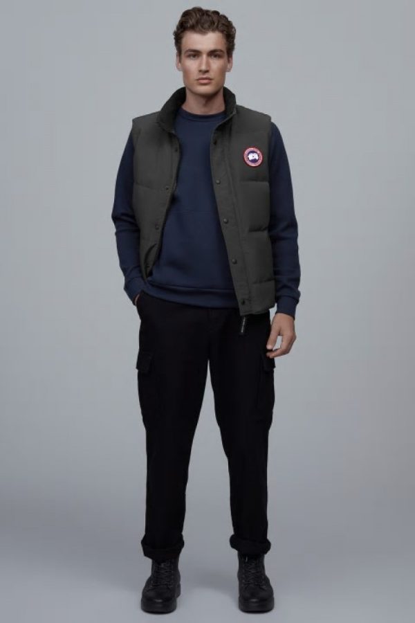 Gilet Canada Goose Garson Homme Grise