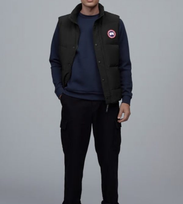 Gilet Canada Goose Garson Homme Noir