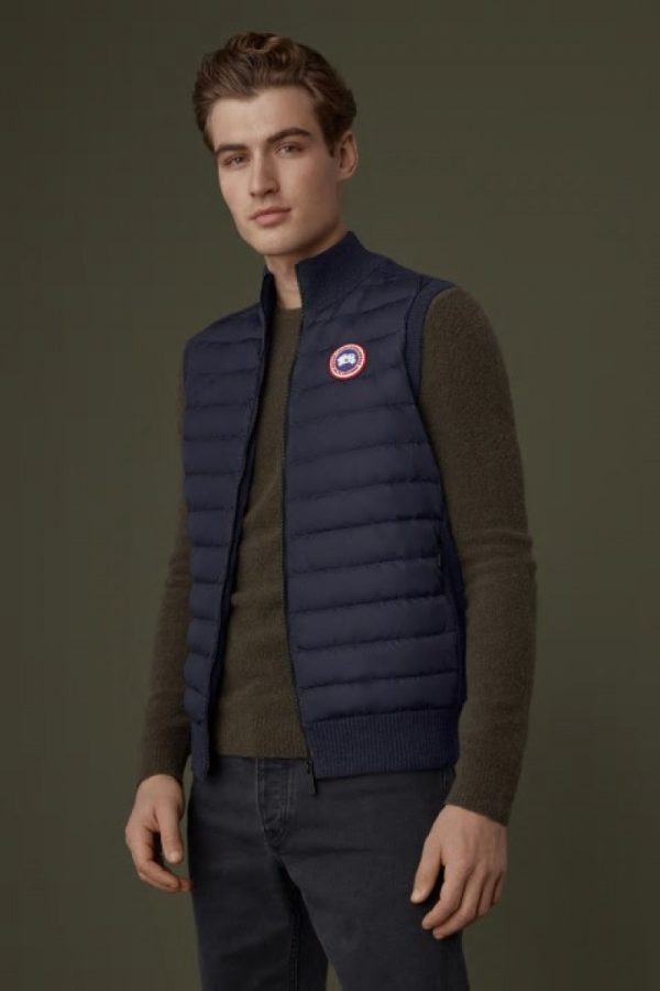 Gilet Canada Goose HyBridge Homme Bleu Marine