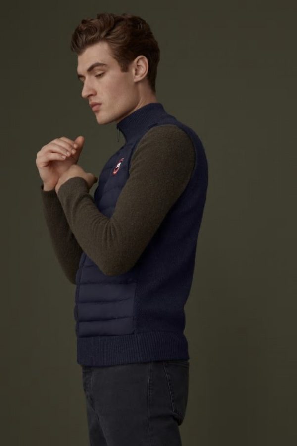 Gilet Canada Goose HyBridge Homme Bleu Marine