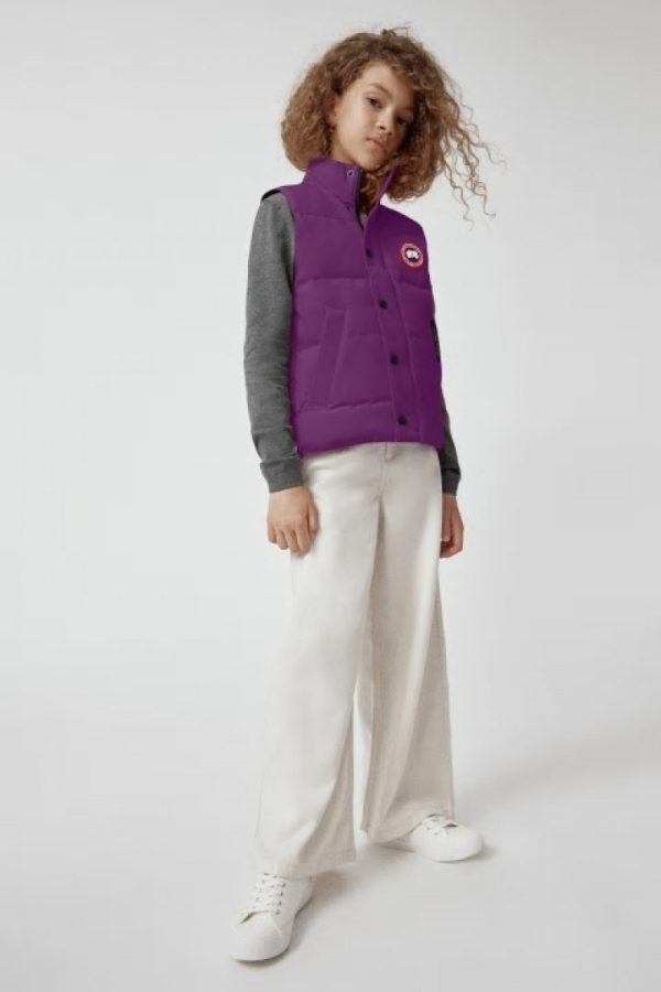 Gilet Canada Goose Vanier Enfant Bleu Marine