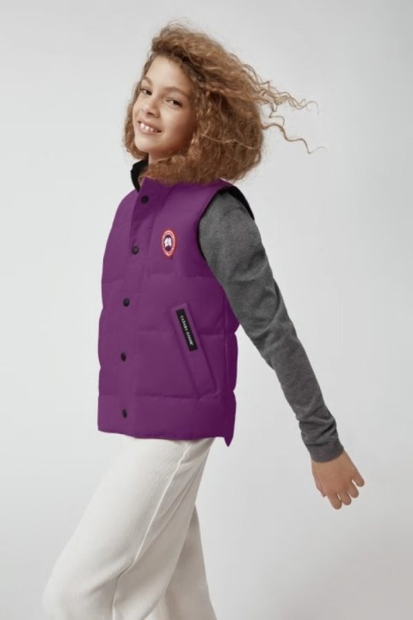 Gilet Canada Goose Vanier Enfant Bleu Marine