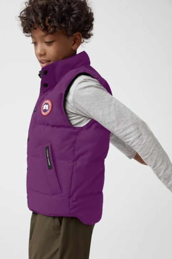 Gilet Canada Goose Vanier Enfant Bleu Marine