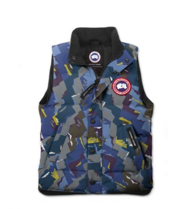 Gilet Canada Goose Vanier Enfant Bleu