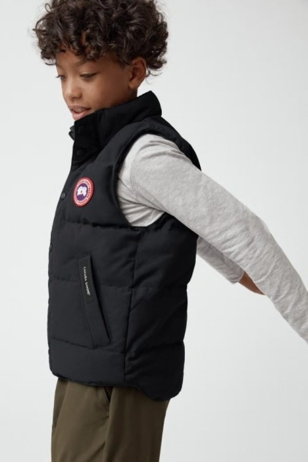 Gilet Canada Goose Vanier Enfant Noir