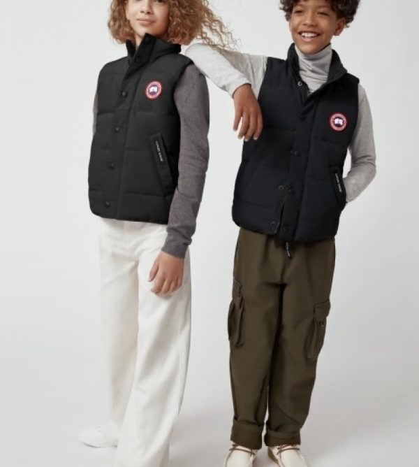 Gilet Canada Goose Vanier Enfant Noir