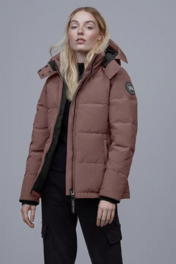 Parka Canada Goose Black Label Femme Beige