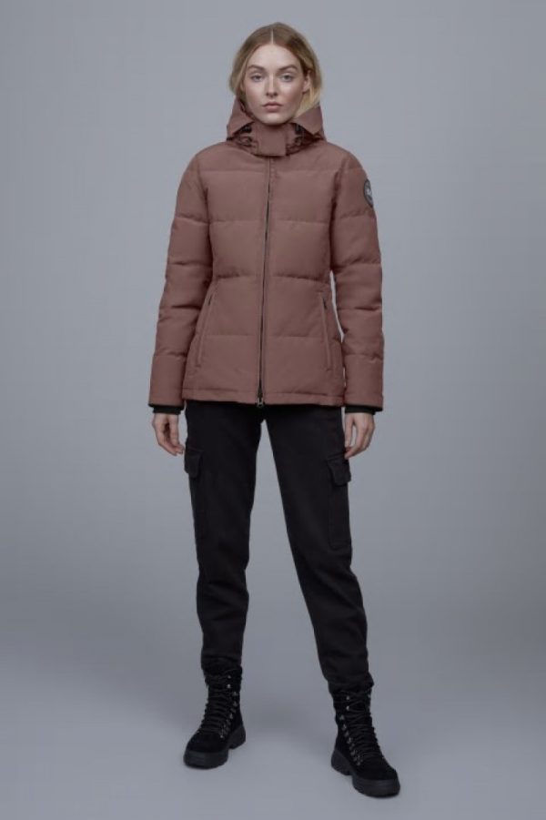 Parka Canada Goose Black Label Femme Beige