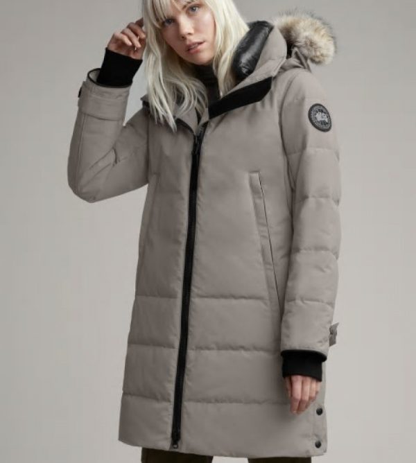 Parka Canada Goose Black Label Femme Beige