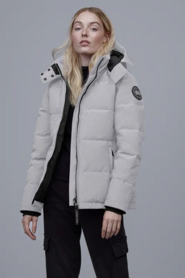 Parka Canada Goose Black Label Femme Blanche