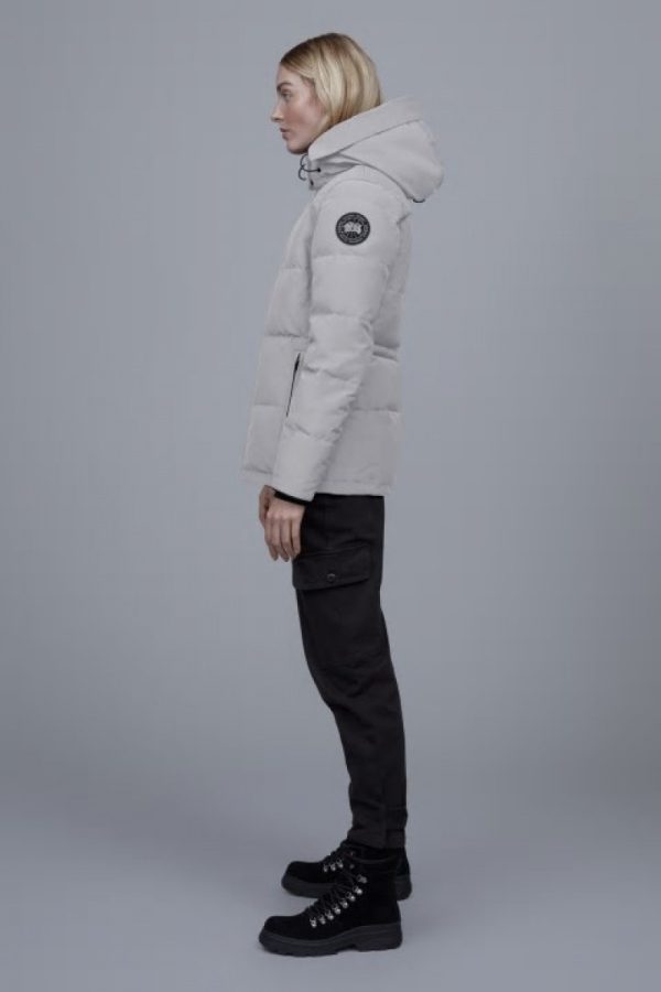 Parka Canada Goose Black Label Femme Blanche