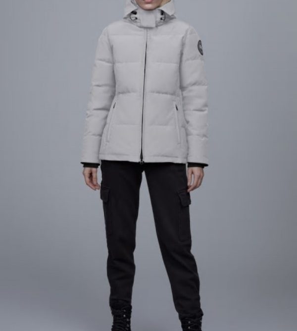 Parka Canada Goose Black Label Femme Blanche