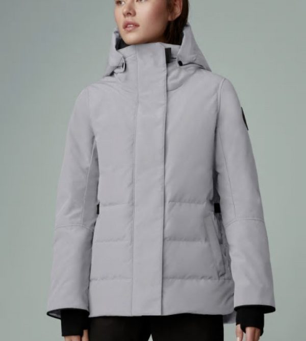 Parka Canada Goose Black Label Femme Blanche