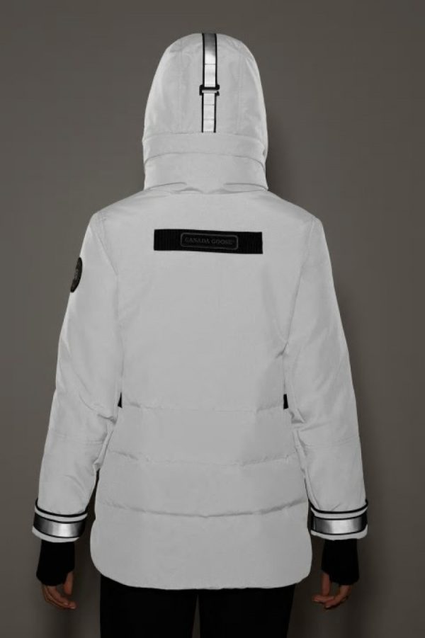 Parka Canada Goose Black Label Femme Blanche