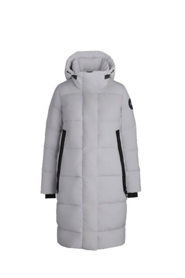 Parka Canada Goose Black Label Femme Blanche