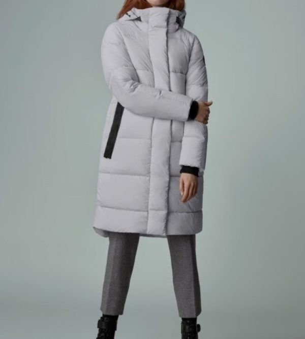 Parka Canada Goose Black Label Femme Blanche