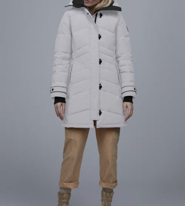 Parka Canada Goose Black Label Femme Blanche