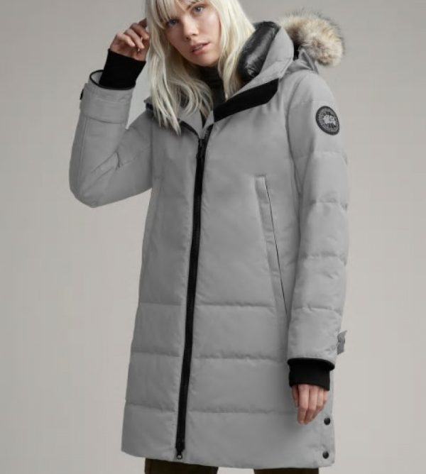 Parka Canada Goose Black Label Femme Blanche