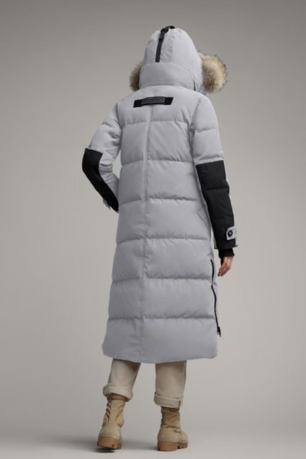 Parka Canada Goose Black Label Femme Blanche