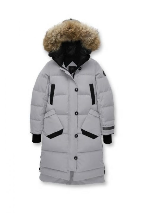 Parka Canada Goose Black Label Femme Blanche