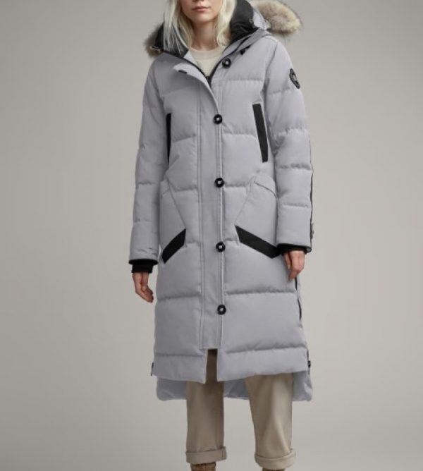 Parka Canada Goose Black Label Femme Blanche