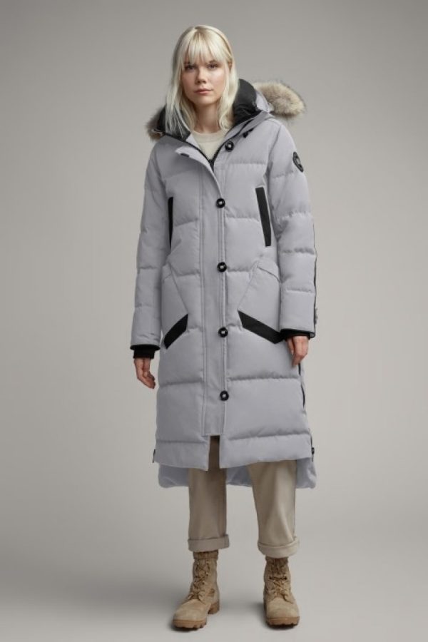 Parka Canada Goose Black Label Femme Blanche