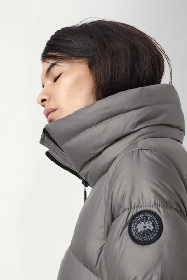 Parka Canada Goose Black Label Femme Grise