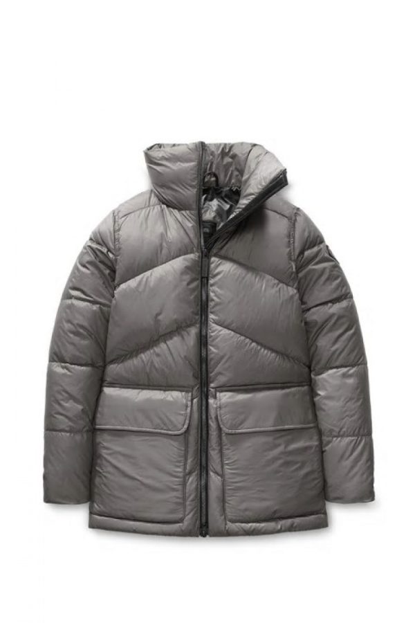 Parka Canada Goose Black Label Femme Grise