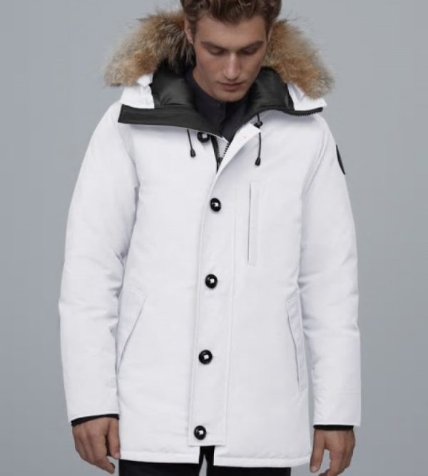 Parka Canada Goose Black Label Homme Blanche