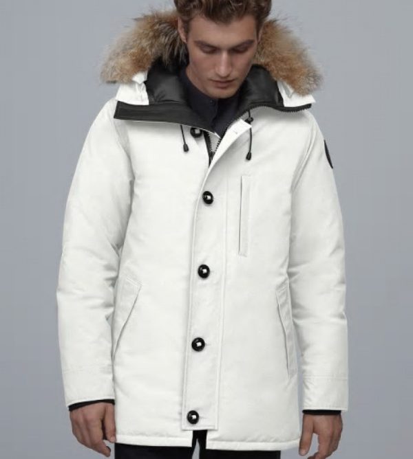 Parka Canada Goose Black Label Homme Blanche