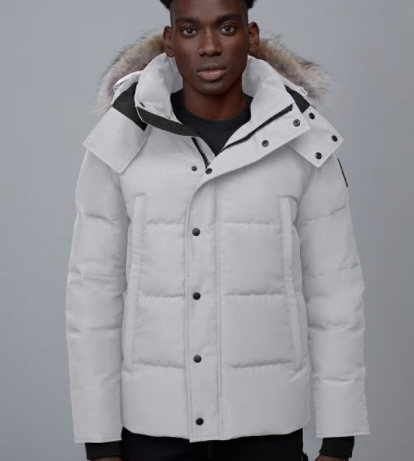 Parka Canada Goose Black Label Homme Blanche