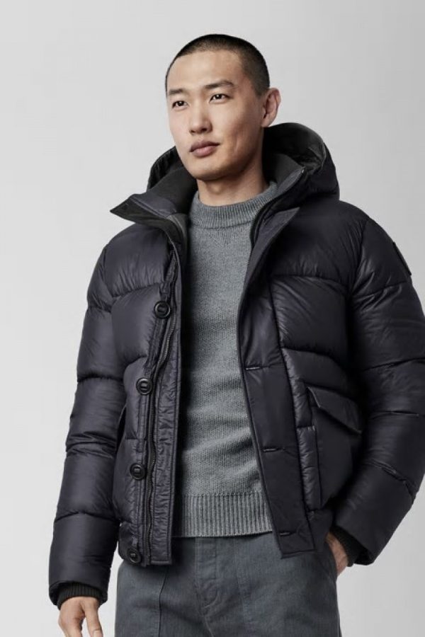 Parka Canada Goose Black Label Homme Bleu Marine