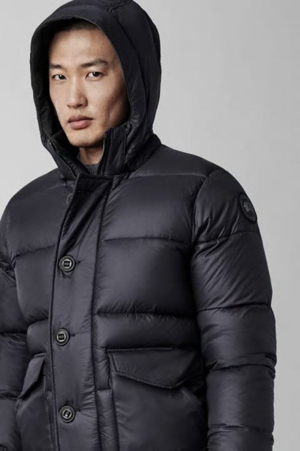 Parka Canada Goose Black Label Homme Bleu Marine