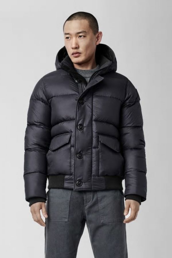 Parka Canada Goose Black Label Homme Bleu Marine