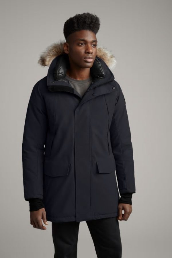 Parka Canada Goose Black Label Homme Bleu Marine