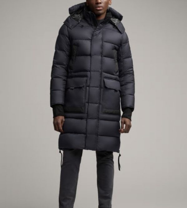 Parka Canada Goose Black Label Homme Bleu Marine