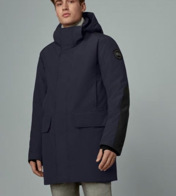 Parka Canada Goose Black Label Homme Bleu Marine