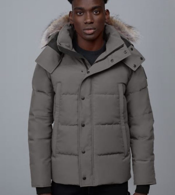 Parka Canada Goose Black Label Homme Grise