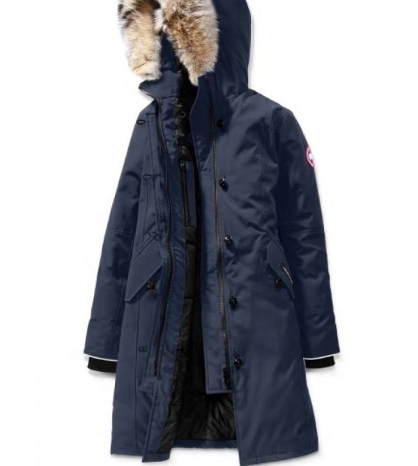 Parka Canada Goose Brittania Enfant Bleu Marine Foncé