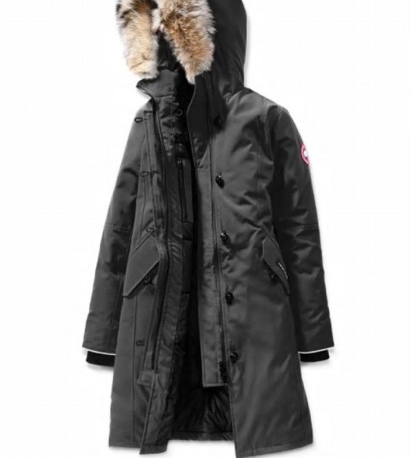 Parka Canada Goose Brittania Enfant Grise