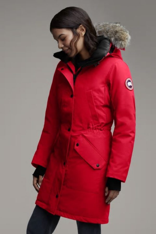 Parka Canada Goose Ellesmere Femme Rouge