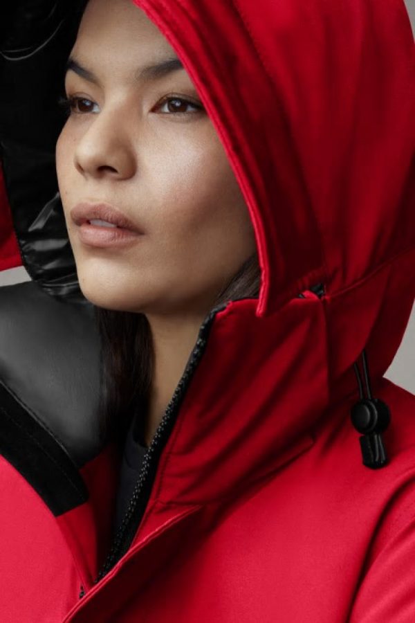 Parka Canada Goose Ellesmere Femme Rouge