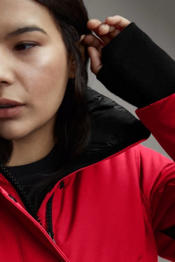 Parka Canada Goose Ellesmere Femme Rouge