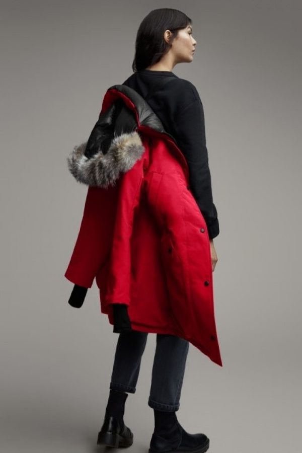 Parka Canada Goose Ellesmere Femme Rouge